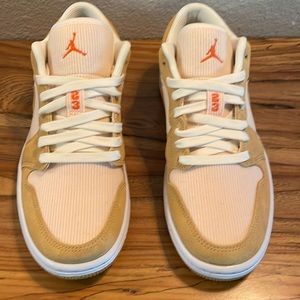 Jordan 1 Low SE Twine Orange Quartz Corduroy